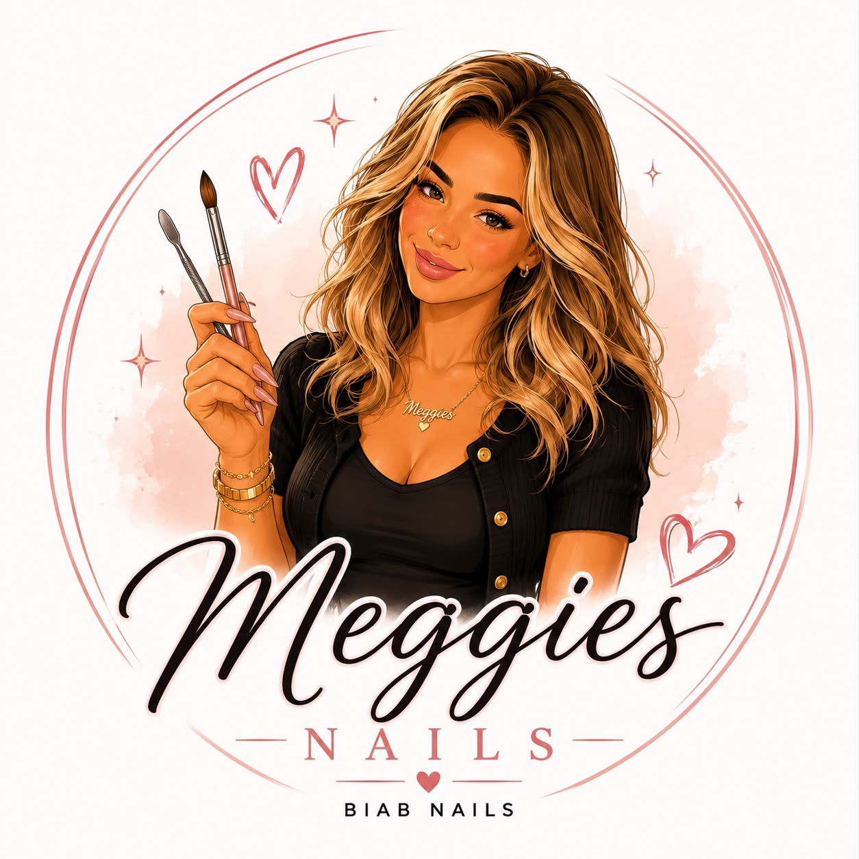 Logo van Meggie's Nails